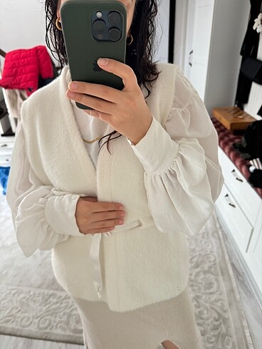 On Fashion Peluş yelek