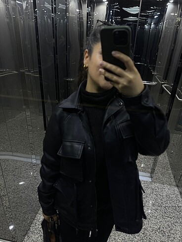 Pull and Bear Deri ceket