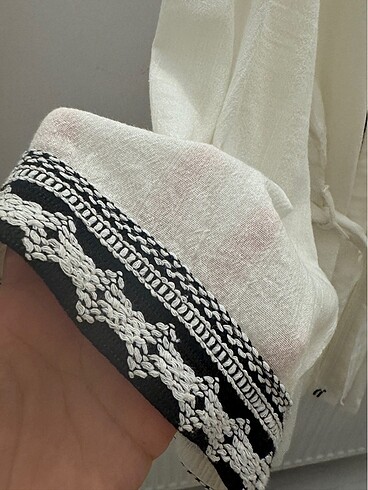 xl Beden Keten kimono