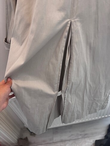 Bej trençkot - Görsel 5
