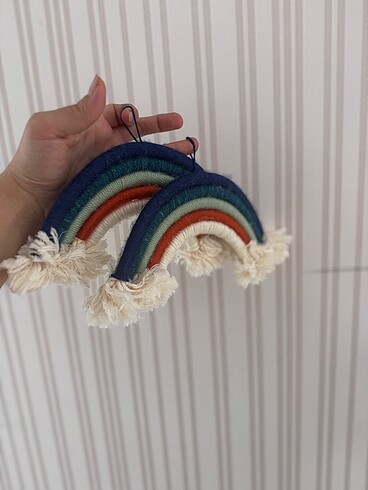 İkili makrome duvar süsü - Görsel 2