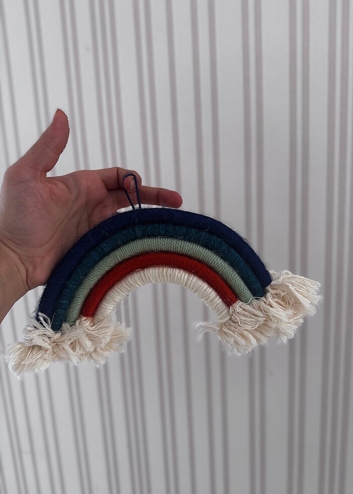 İkili makrome duvar süsü - Görsel 4