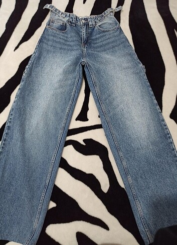 BERSHKA AYARLANABİLİR BEL BAGGY
