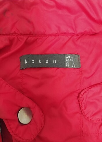 36 Beden Vintage kırmızı ceket