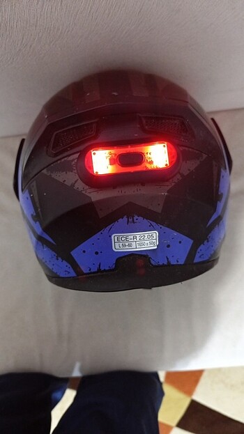 Diğer şarjlı Kask Ledi çakarlı