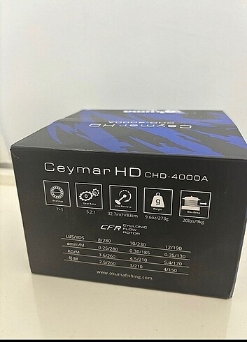 Okuma ceymar HD chd 4000A olta makinası. TAKAS VE SATIŞ - Görsel 2