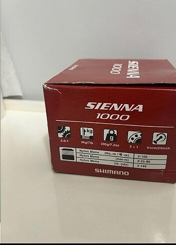 Shimano Sienna 1000fg Olta Makinası TAKAS VE SATIŞ  - Görsel 3
