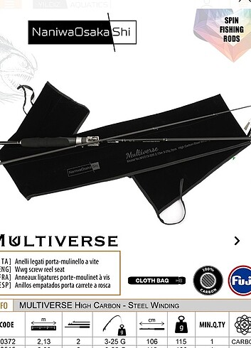 NaniwaOsakaShi Multiverse 2.13cm 3-25g TAKAS VE SATIŞ