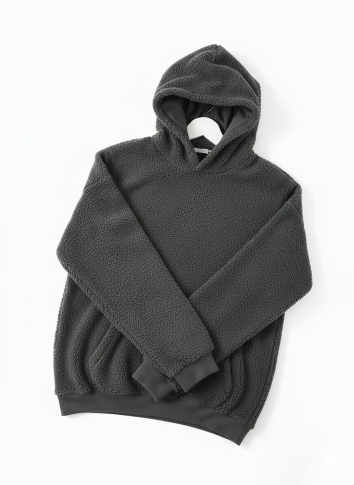 H&m Erkek çocuk Peluş Sweatshirt Kapüşonlu 12/14 yaş aralığı - Görsel 2