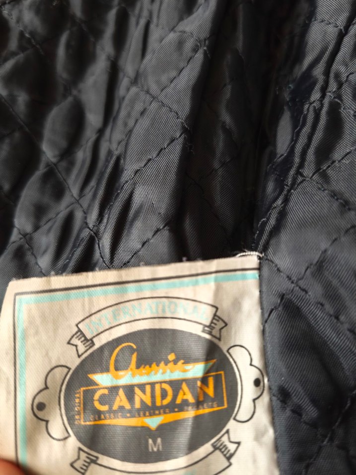 Düğmeli Siyah Deri Biker kadın Ceket kemerli fermuarlı - Görsel 5