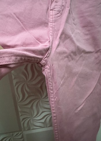 Pembe kot pantolon - Görsel 3