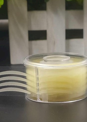 Yüz ve göz germe bandı ve görünmez çift göz kapağı bandı - Görsel 6