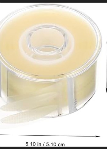 Yüz ve göz germe bandı ve görünmez çift göz kapağı bandı - Görsel 7