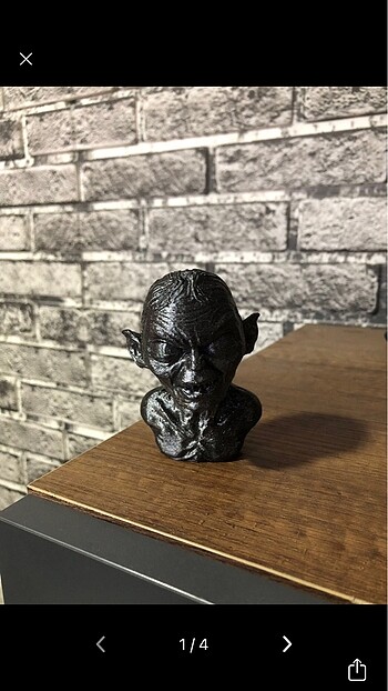 GOLLUM 10cm BÜST FİGÜR