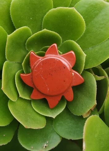3 cm güneş şeklinde Jasper