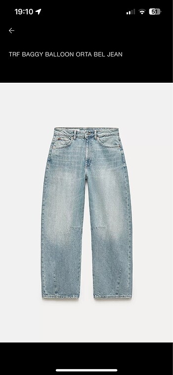 Zara baggy jean