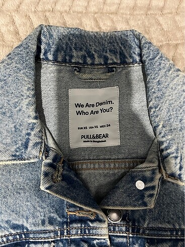 xs Beden Pull&bear Crop Kot ceket