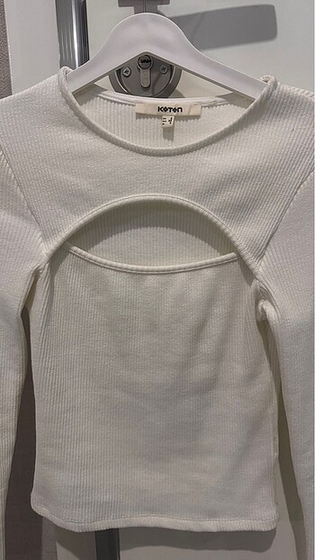 Koton Pencere Detaylı Triko kazak - Görsel 5