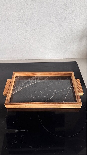 Mermer Desen Tepsi - Görsel 3