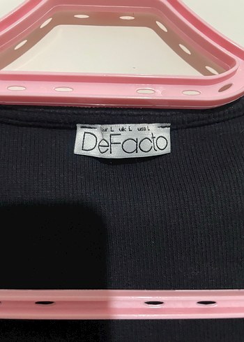 Defacto Defacto siyah crop