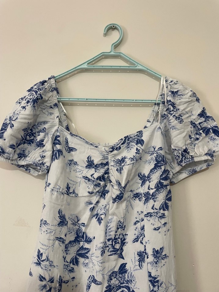 çiçekli elbise - Görsel 2