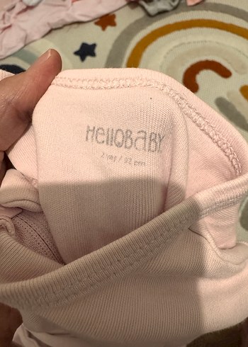 Uzun Kollu, Fermuarlı Pembe Bebek Body - Görsel 2