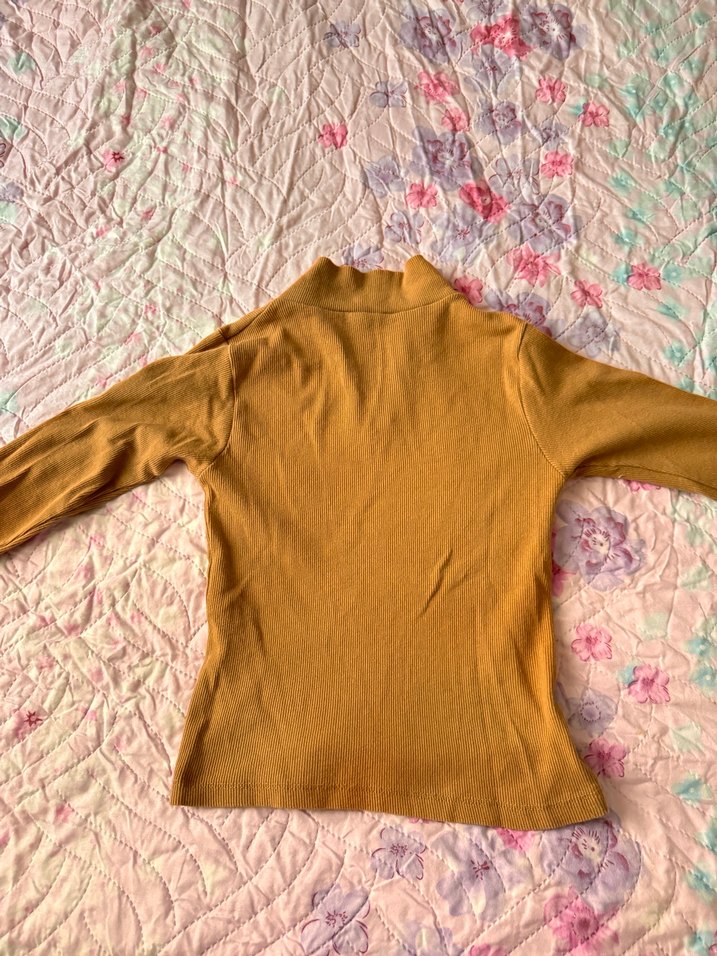 Kadın Bej Fermuarlı Uzun Kollu - Görsel 3