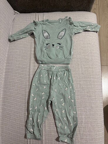 HelloBaby Kız bebek alt üst takım eşofman