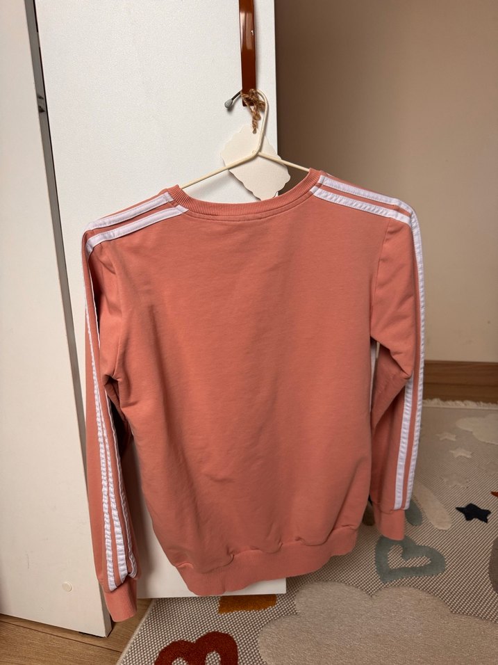 Pembe Pamuklu Adidas Sweatshirt - Görsel 2