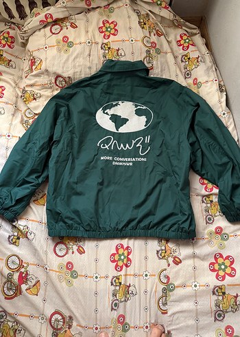 Yeşil Rahat Kesim Ceket - Görsel 5