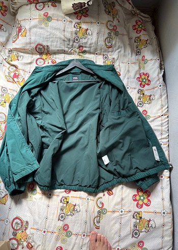 Yeşil Rahat Kesim Ceket - Görsel 2