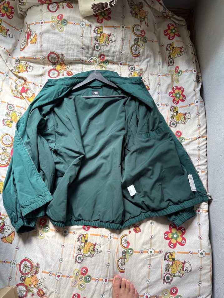 Yeşil Rahat Kesim Ceket - Görsel 2