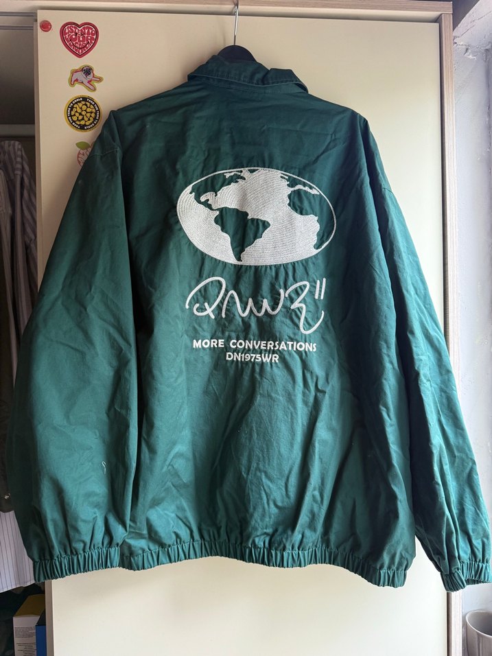 Yeşil Rahat Kesim Ceket - Görsel 3