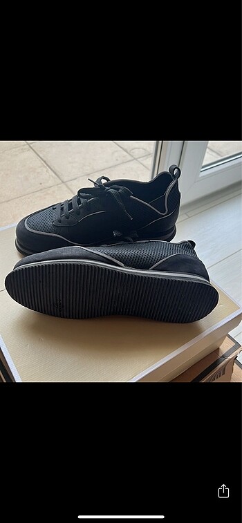 39 Beden siyah Renk Academia sneakers