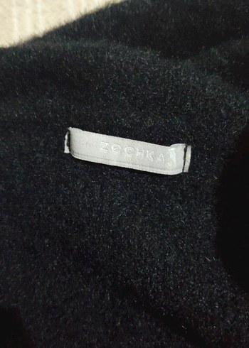 Siyah Madonna Yaka Uzun Kollu Kadın Bluz - Görsel 7