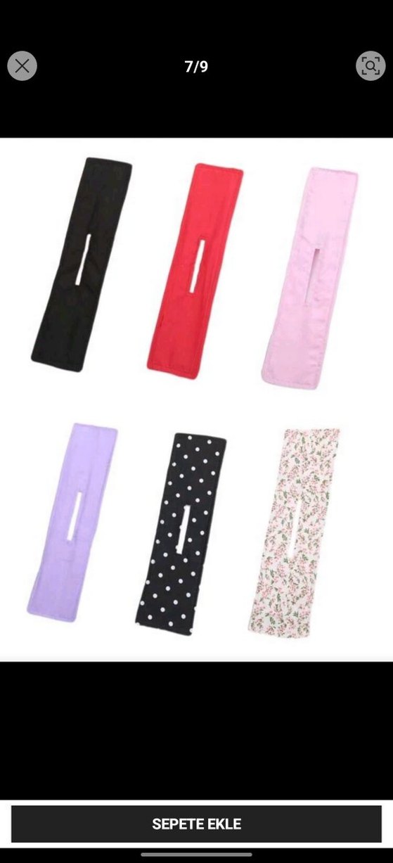 Siyah Saten Fiyonk Saç Tokası - Görsel 3