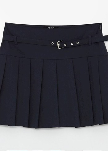 Kemer Detaylı Çizgili Kadın Triko - Görsel 9