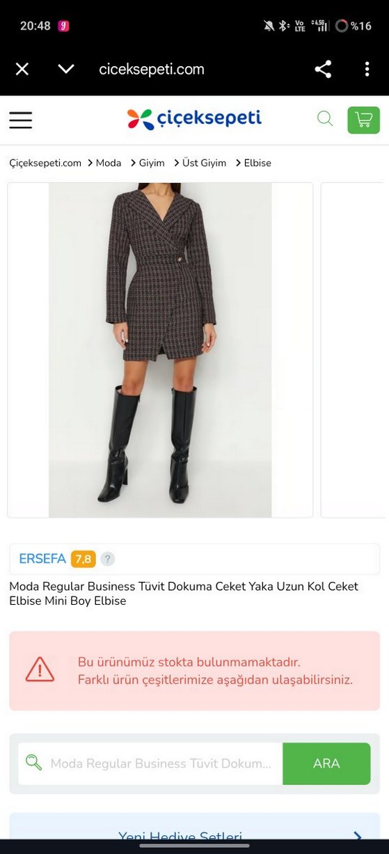 Bordo Ekose Mini Boy İş Kadını Ceketi - Görsel 4