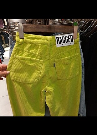 Ragged kadife yeşil 