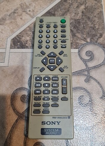 Sony Müzik Seti Kumandası - RM-AMU002