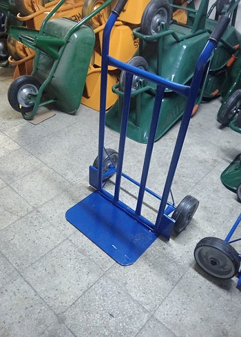 Mavi Taşınabilir El Arabası