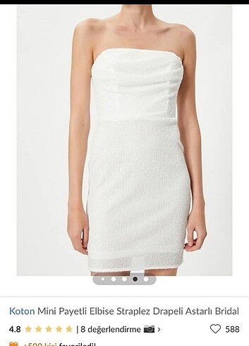 beyaz mezuniyet /özel gün elbisesi - Görsel 4