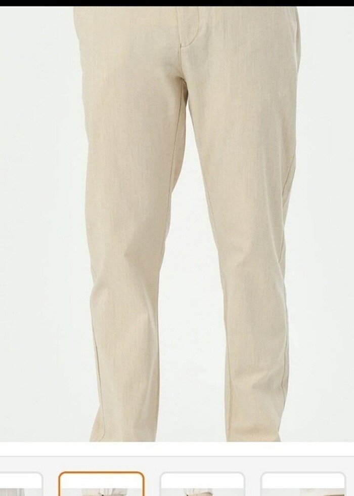 keten pantolon - Görsel 4