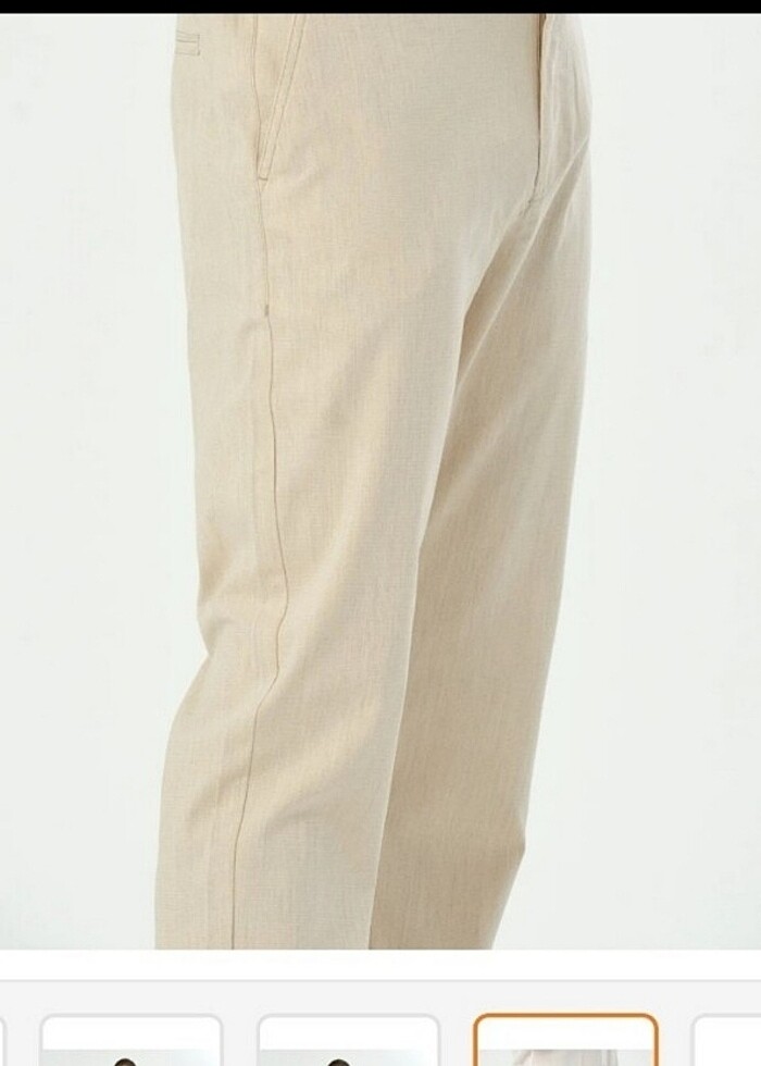 keten pantolon - Görsel 5