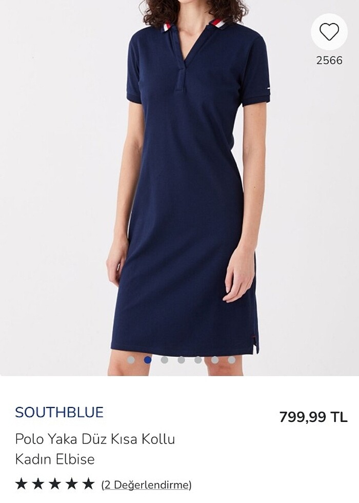 polo yaka elbise - Görsel 3