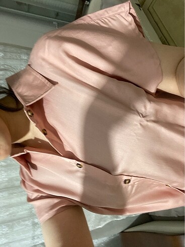 38 Beden Crop gömlek