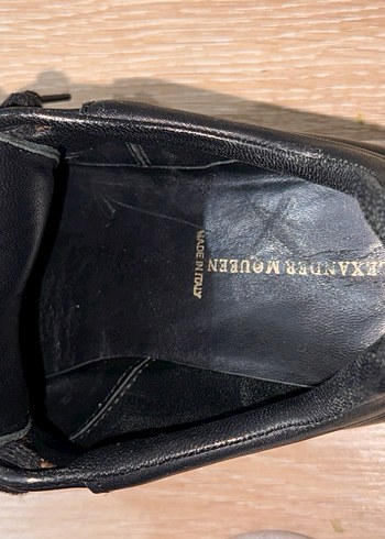 Siyah Deri, Bağcıklı Erkek  Spor Ayakkabı - Görsel 6