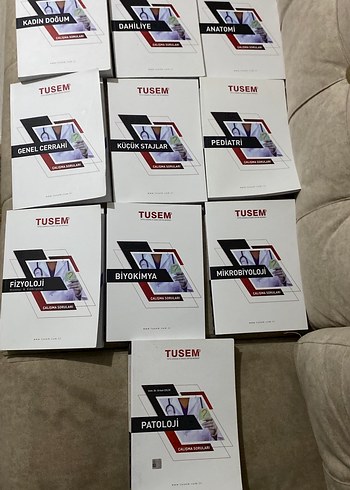 TUSEM Tıp Sınav Hazırlık Kitapları Seti