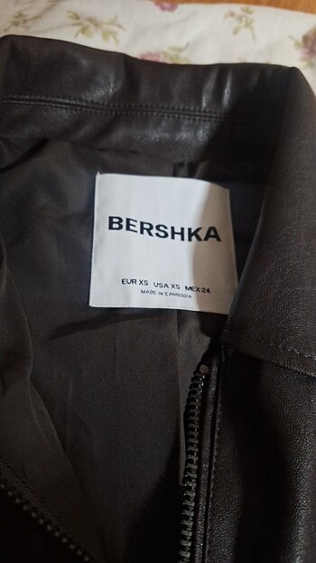 Bershka Bershka kadın deri ceket