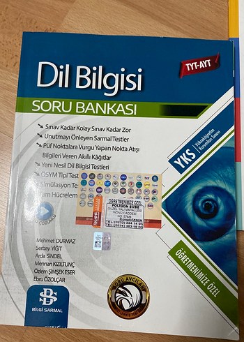 Dil Bilgisi Soru Bankası TYT-AYT